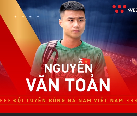 Nguyễn Văn Toản: Kẻ thách thức Bùi Tiến Dũng trong khung gỗ U22 Việt Nam