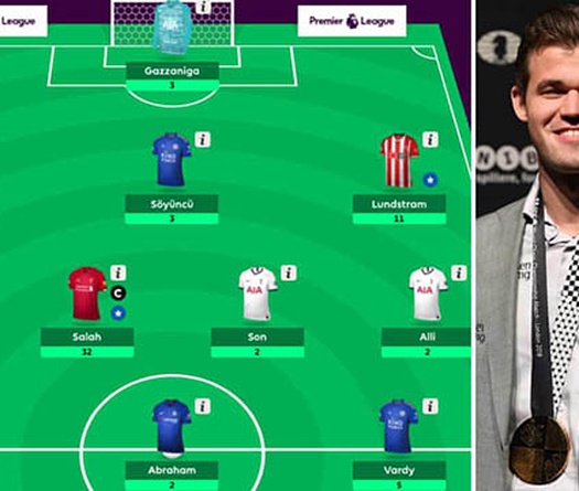 Số 1 Fantasy Premier League hóa ra là ông hoàng cờ vua thế giới