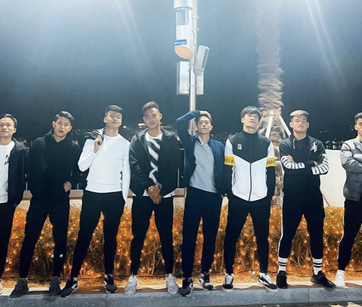 Được xả trại, hội trai đẹp của U23 Việt Nam khoe ảnh dạo Hàn Quốc