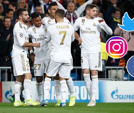 Real Madrid vẫn là vua mạng xã hội dù không còn Ronaldo