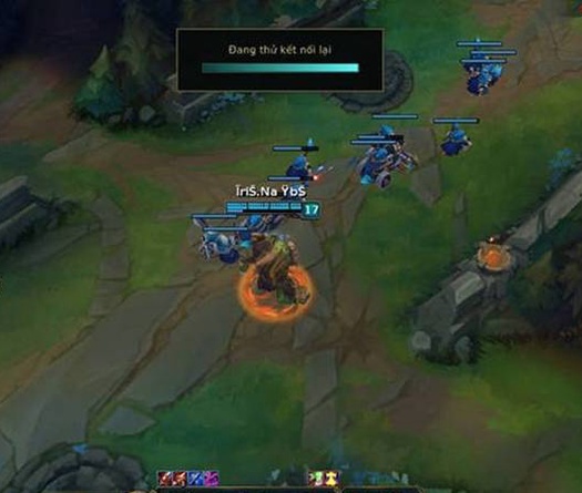 Game thủ LMHT gặp lỗi không thể kết nối tới dịch vụ chứng thực