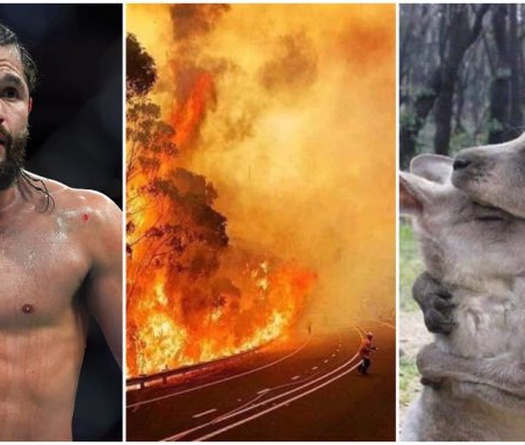 Jorge Masvidal đến Úc để hỗ trợ công tác chữa cháy rừng