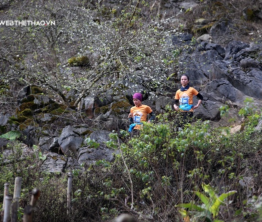 Hoa mận trắng cung đường mòn Mộc Châu đón hơn 3.000 VĐV chạy Vietnam Trail Marathon 2020