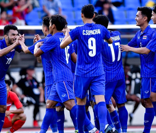 Đội hình ra sân của U23 Thái Lan hôm nay 8/1: Song sát Supachai - Supachok