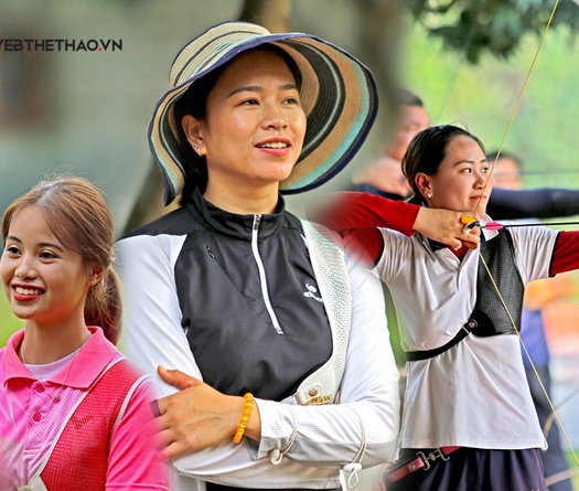 Đẹp rạng rỡ như các nữ VĐV bắn cung trong Top 3 đề cử "Đồng đội của năm" Cúp Chiến thắng 2019