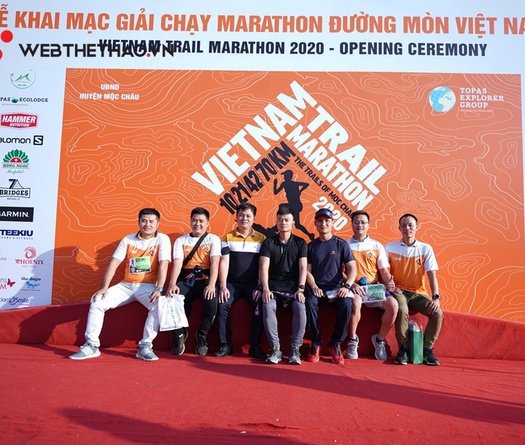 Những runner đầu tiên đến Mộc Châu tham dự  VTM2020