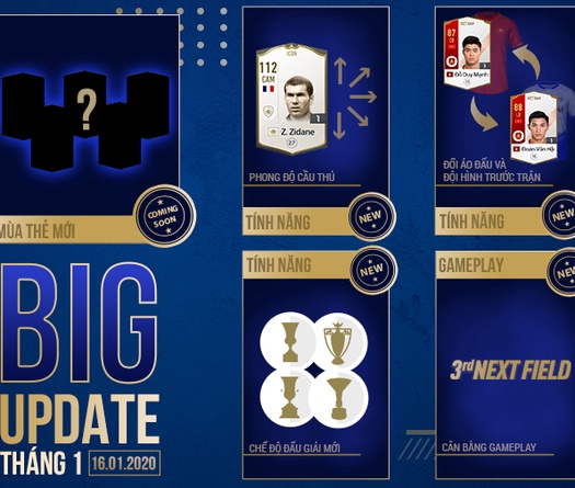 Big Update FIFA Online 4: cập nhật phong độ cầu thủ, cân bằng gameplay