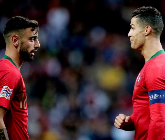 Ronaldo và Mourinho nói gì về mục tiêu Bruno Fernandes của MU?