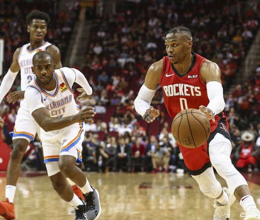 Nhận định NBA: Houston Rockets vs Oklahoma City Thunder (ngày 21/1, 5h00)
