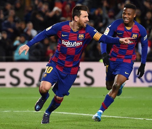 Messi lập kỳ tích ghi bàn thú vị cho Barca trong 500 trận gần đây