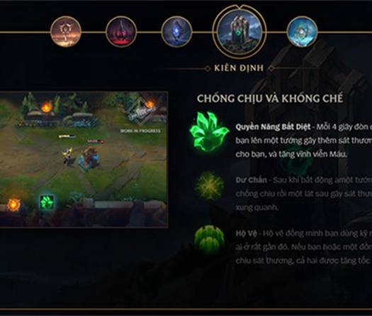 Bảng Ngọc Kiên Định LMHT Mùa 10