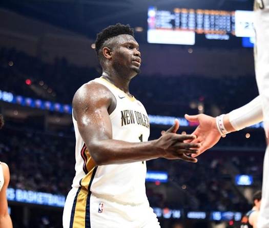 Chỉ thi đấu 4 trận, Zion Williamson vẫn lọt vào đội hình Rising Star