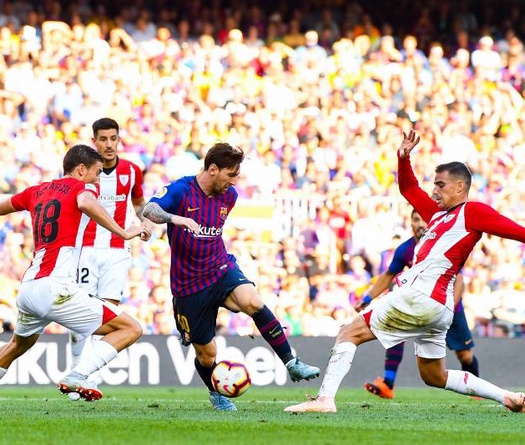 Messi gặp đối thủ ưa thích bậc nhất khi cùng Barca chinh phục Cúp Nhà vua