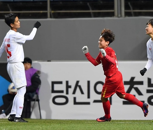 Vạn Sự: Bàn thắng vào lưới Myanmar đã hiện thực hóa giấc mơ của ĐT nữ Việt Nam