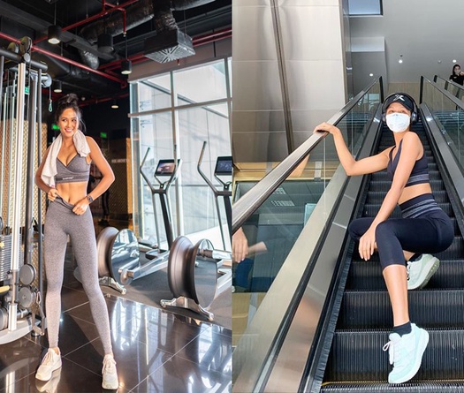 Hoa hậu Hoàn vũ Việt Nam H’Hen Niê “ép eo thon” mùa dịch cúm virus corona