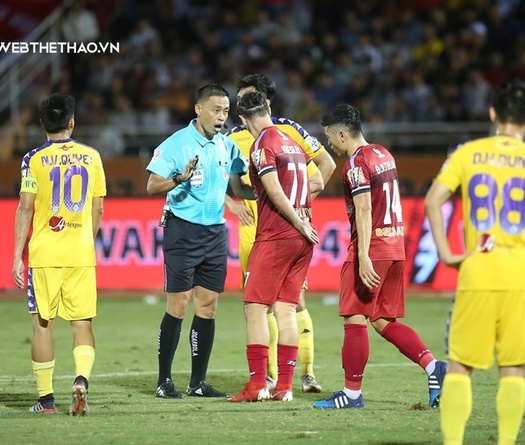 Trọng tài Ngô Duy Lân bắt chính trận Siêu cúp QG 2019