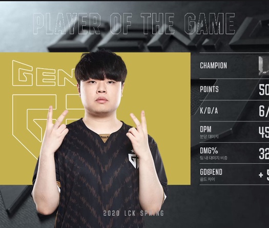 Kết quả LCK Mùa Xuân 2020 hôm nay 27/2: GEN hủy diệt AF