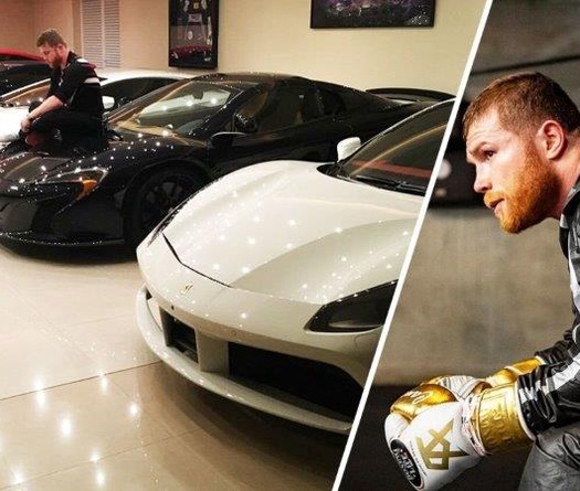 Chiêm ngưỡng bộ sưu tập xe triệu USD của Canelo Alvarez