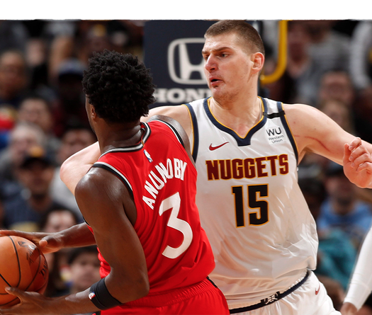 Nikola Jokic rực sáng cùng triple-double, Denver Nuggets hạ gục Toronto Raptors