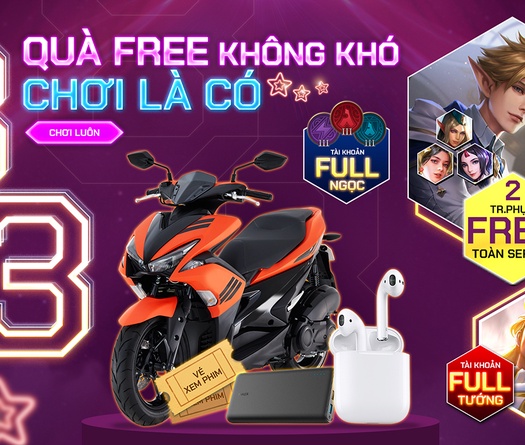 Sự kiện 8/3 Liên quân Mobile: Ngập tràn phần thưởng