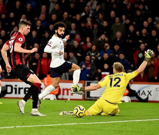 Liverpool và Salah nhắm đến kỷ lục độc nhất vô nhị trước Bournemouth