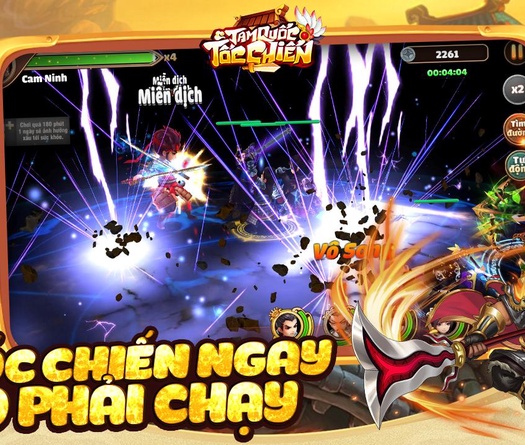Tặng 333 giftcode game Tam Quốc Tốc Chiến Mobile