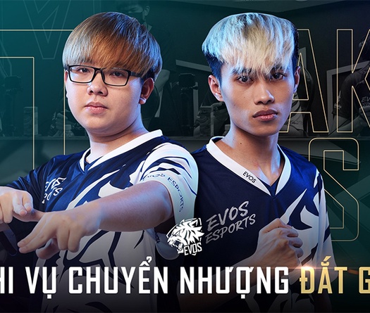 EVOS Esports chiêu mộ Akashi và KT từ Mocha ZD