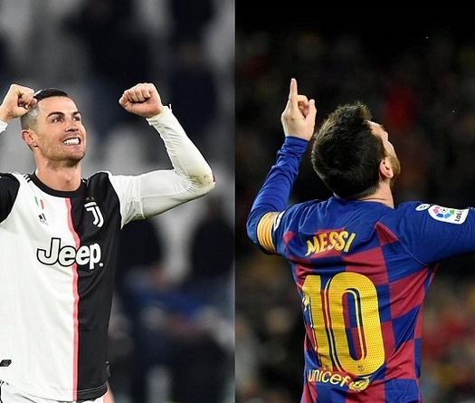 Messi và Ronaldo đứng đầu xếp hạng các cấp bậc tiền đạo trên thế giới