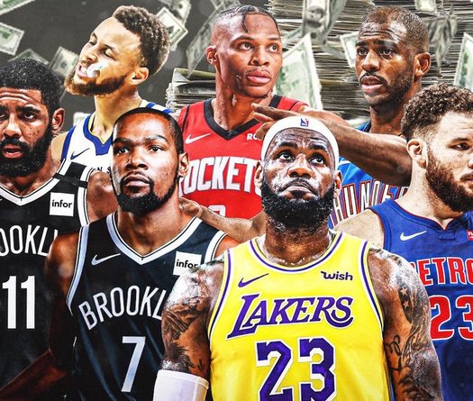 10 ngôi sao bị trừ lương nhiều nhất nếu NBA huỷ bỏ