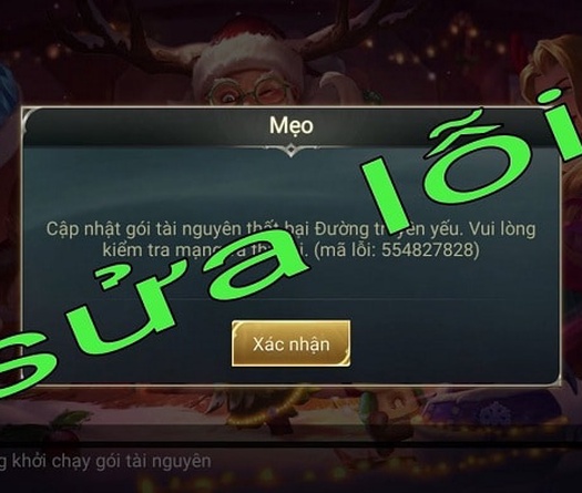 Cách sửa lỗi Liên quân không khởi chạy gói tài nguyên