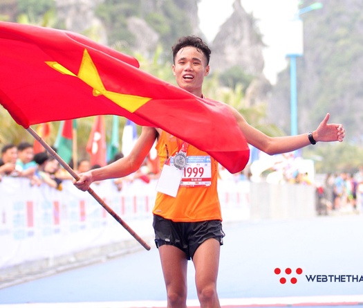 Chàng trai “hụt” tham dự SEA Games 30 hoàn thành Marathon Tại Nhà nhanh chóng mặt