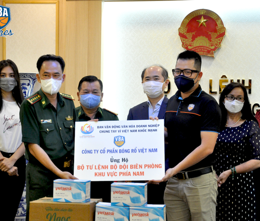 VBA ủng hộ bộ đội biên phòng chống đại dịch COVID-19