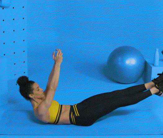 20 phút tập bụng tạo rãnh múi siêu đẹp với tạ tay tại nhà