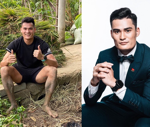 Soái ca điền kinh Quách Công Lịch về quê lội ruộng, gặt lúa dịp nghỉ Quốc tế Lao động