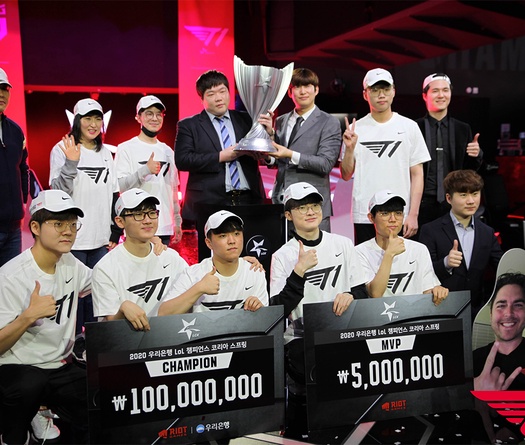 Danh sách đội tuyển LCK Mùa Hè 2020