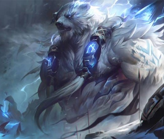 Chi tiết bộ kỹ năng Volibear làm lại