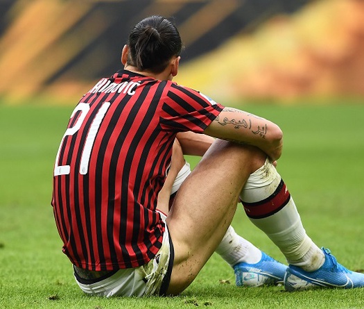 Ibrahimovic chấn thương nặng và có nguy cơ kết thúc sự nghiệp