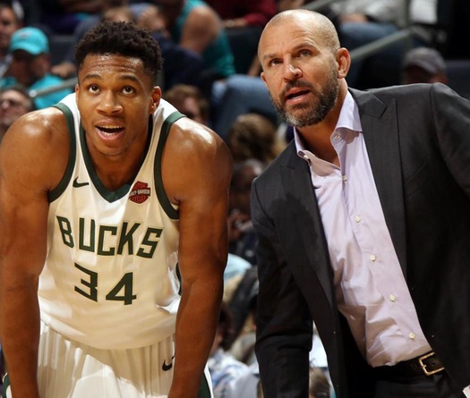 New York Knicks định thuê HLV Jason Kidd để lôi kéo Antetokounmpo