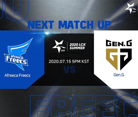 Kết quả LCK Mùa Hè 2020 hôm nay 15/7: AF vs GEN