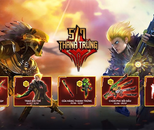 Chuỗi sự kiện Ngày Thanh Trừng Free Fire có gì hấp dẫn?