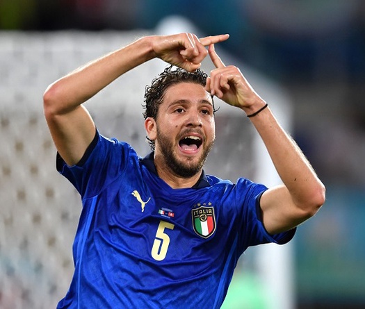 Italia ghi bàn thắng mang “thương hiệu” Sassuolo tại EURO 2021