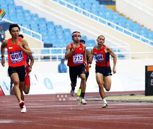 Tài năng điền kinh Thái Lan nhập tịch phá thế thống trị chạy 400m, 800m nam ở SEA Games 31