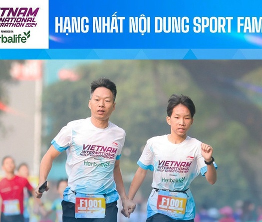 Kết quả các hạng mục phụ Giải Bán Marathon Quốc tế Việt Nam 2024 tài trợ bởi Herbalife