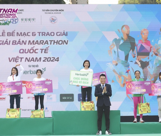 Kết quả chung cuộc Giải Bán Marathon Quốc tế Việt Nam 2024 tài trợ bởi Herbalife