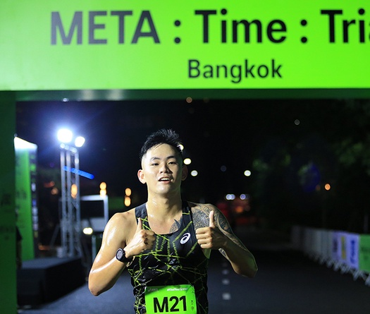 Tuyển thủ SEA Games Lâm Quang Nhật phá kỷ lục cá nhân chạy 10km tại ASICS META : Time : Trials Bangkok 2022