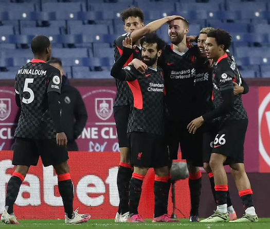 Cục diện top 4 Ngoại hạng Anh sau trận Liverpool thắng Burnley