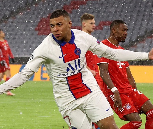 Mbappe tạo dấu mốc đặc biệt ở vòng loại trực tiếp Champions League