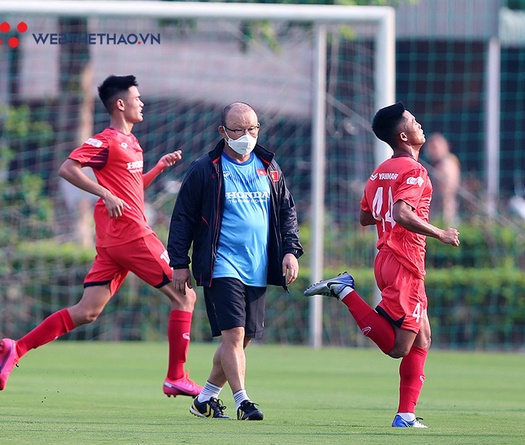 HLV Park Hang Seo bắt đầu chỉnh sửa tiểu tiết cho các học trò