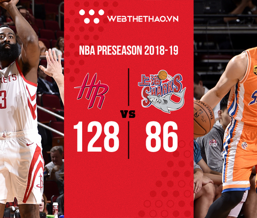 Khi James Harden đại phá "Bến Thượng Hải": Mình thích thì mình ném 3 điểm thôi