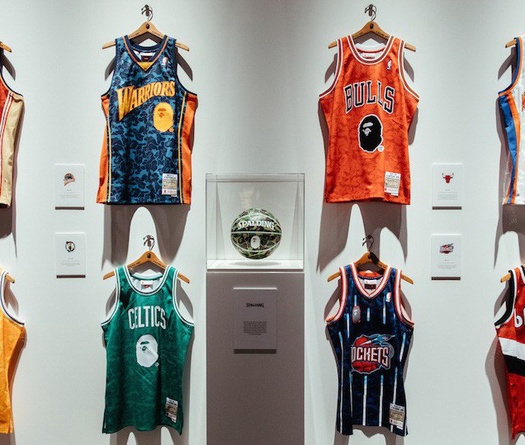 Mê mẩn với bộ sưu tập áo đấu BAPE x NBA cực ngầu từ A Bathing Ape